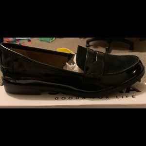 Black Paton size 10 flats